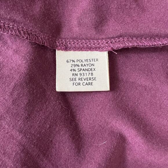 Philosophy A-Line Mock Neck Floral Dress With Velvet Flower Detail Size Small - Picture 5 of 6